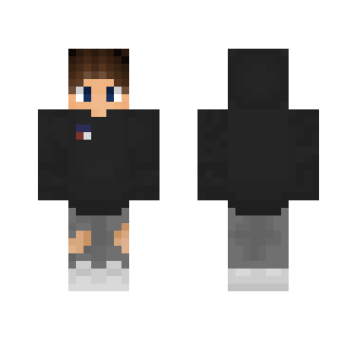 Black hoodie
