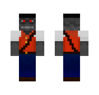 Robot Cowboy - Male Minecraft Skins - image 2