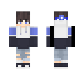 hues of blues - Male Minecraft Skins - image 2