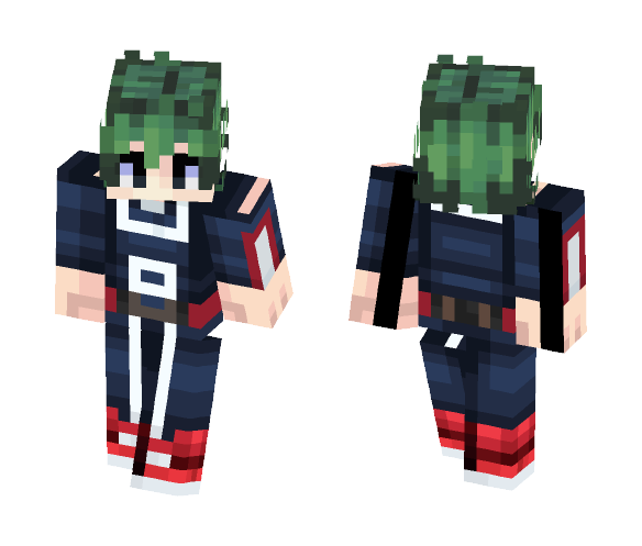 Izuku Midoriya - Male Minecraft Skins - image 1