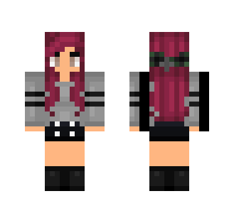 Cute goth girl - Cute Girls Minecraft Skins - image 2