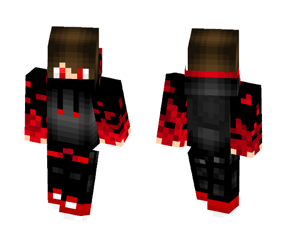 Red hand boy - Boy Minecraft Skins - image 1