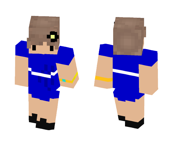 Boy in a dress - Boy Minecraft Skins - image 1