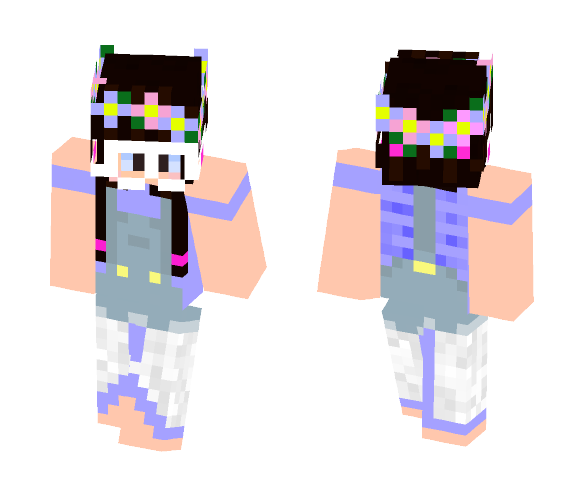 salmapinkpurple - Female Minecraft Skins - image 1