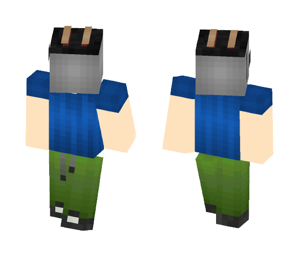 Ow. I got burnt. - Interchangeable Minecraft Skins - image 1