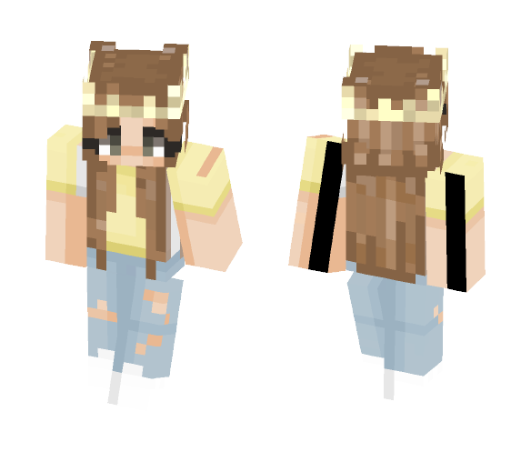 Brunette princess - Female Minecraft Skins - image 1