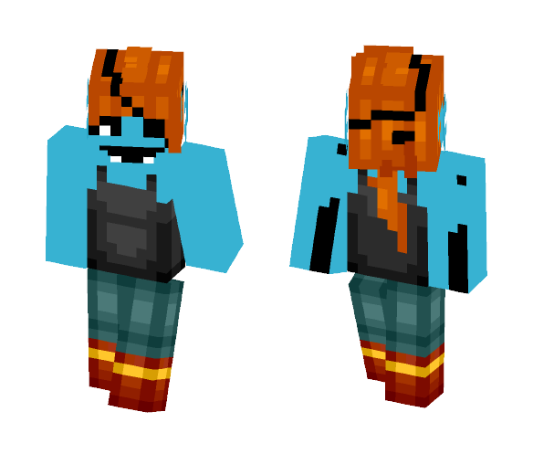 Undyne - Male Minecraft Skins - image 1