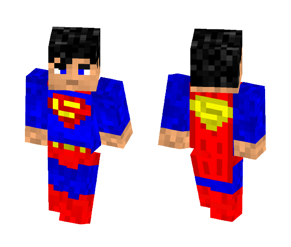 Superman - Male Minecraft Skins - image 1