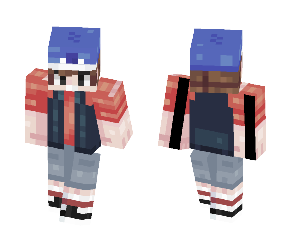 Download Free «Dipper PinesΓ {Poppy-Reel} Skin for Minecraft image 1 «Dipper PinesΓ {Poppy-Reel} - Male Minecraft Skins - image 1