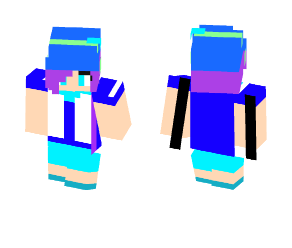 Aoki Lapis Vocaloid {lola} - Female Minecraft Skins - image 1