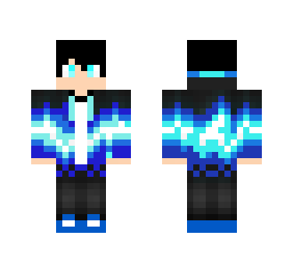 Blue dubstep boy