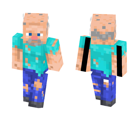 Old Timer Steve - Male Minecraft Skins - image 1