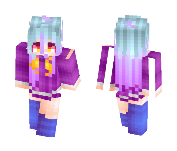 Shiro ???? 『No Game No Life』 - Female Minecraft Skins - image 1