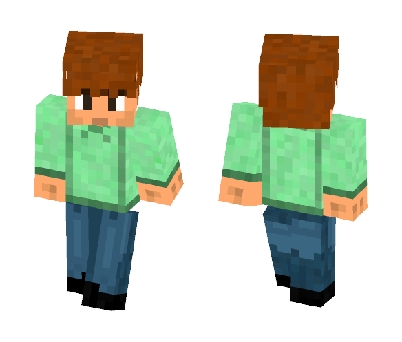 Terraria: The Guide NPC - Male Minecraft Skins - image 1