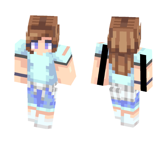 Download Free It was only a matter of time Skin for Minecraft image 1 It was only a matter of time - Female Minecraft Skins - image 1