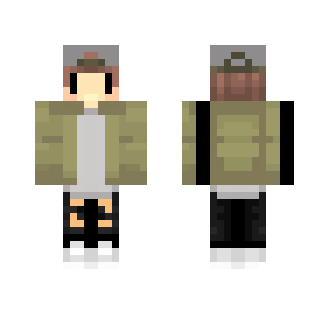 Chibi Bomber Jacket - Male Minecraft Skins - image 2