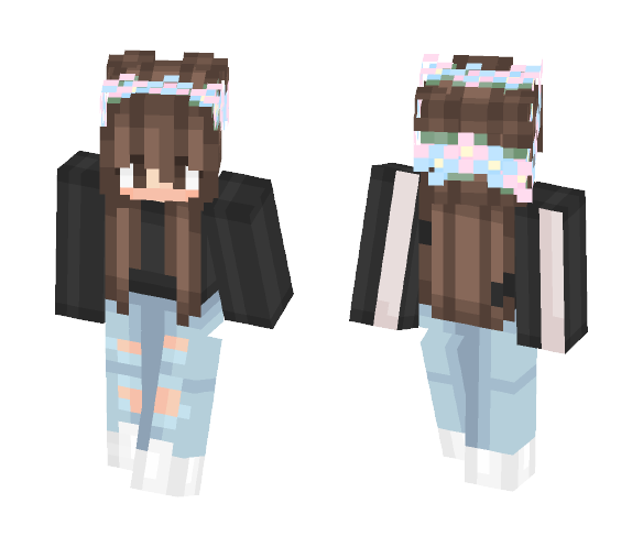 the_giraffe_girl_2016 - Female Minecraft Skins - image 1