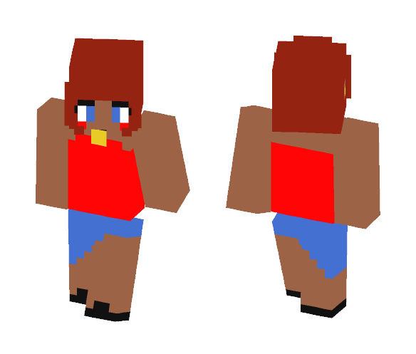 Fnaf high school: Toddy {Lola} - Female Minecraft Skins - image 1