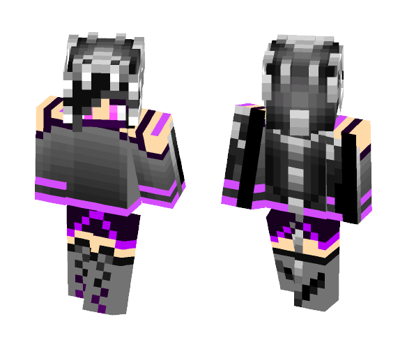 Ender Dragon - Female Minecraft Skins - image 1