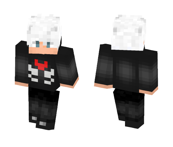 Rib Cage hoodie - Male Minecraft Skins - image 1