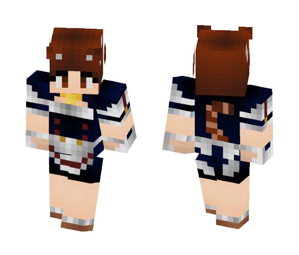 Download Free Azuki Nekopara Skin for Minecraft image 1 Azuki Nekopara - Female Minecraft Skins - image 1