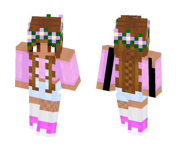 cute spring skin - Female Minecraft Skins - image 1