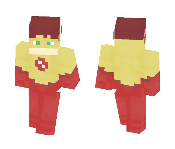 Wally West (Kid Flash) - Male Minecraft Skins - image 1