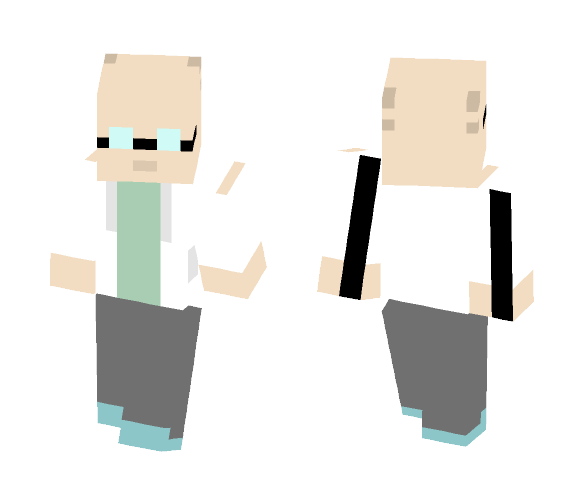 Professor Farnsworth (Futurama) - Male Minecraft Skins - image 1