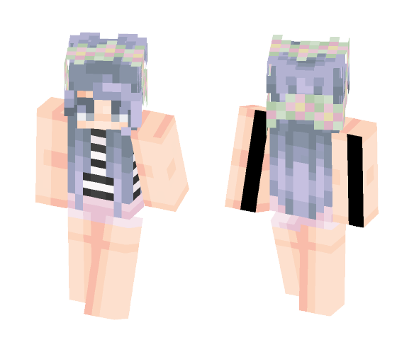 ???????????????????? ♛ paris - Female Minecraft Skins - image 1