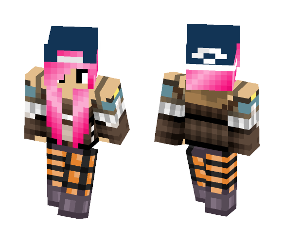 Punk Girl - Girl Minecraft Skins - image 1