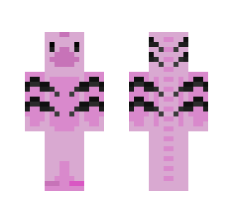 Pink and purple Sea horse - Interchangeable Minecraft Skins - image 2