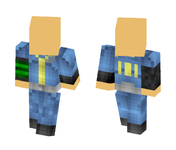 Vault-111 Jumpsuit - Interchangeable Minecraft Skins - image 1