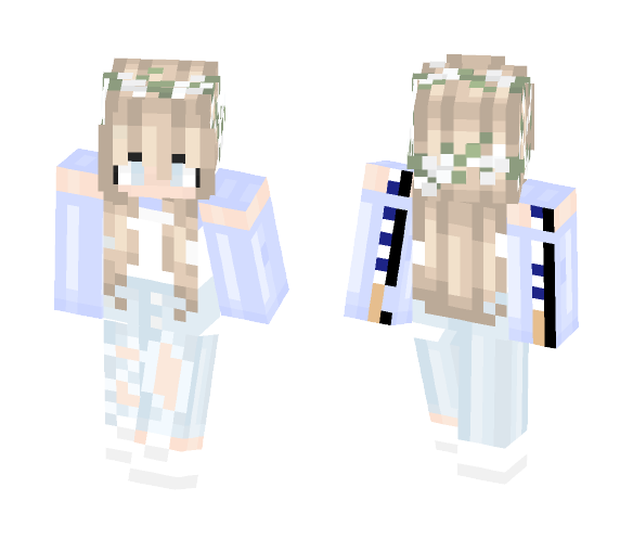 ıpʞʇoʍuɔloʇɥəs - Female Minecraft Skins - image 1