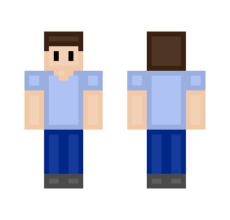 Plastic Steve- Simple Savior - Male Minecraft Skins - image 2