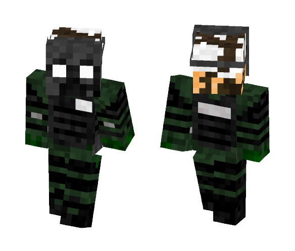 Beta-52 Commander (Monster Hunters) - Male Minecraft Skins - image 1