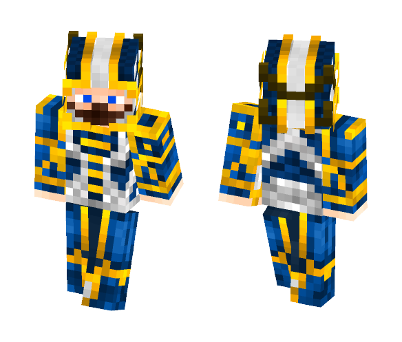 Ice Dragon armor! - Male Minecraft Skins - image 1
