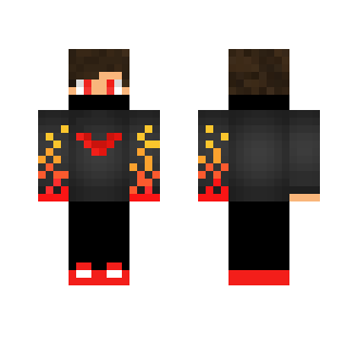 Flame Dude Skin