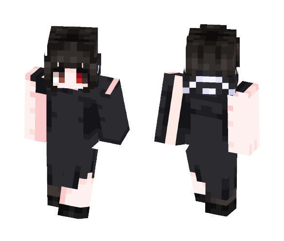 Download Free Kurona Yasuhisa (Tokyo Ghoul) Skin for Minecraft image 1 Kurona Yasuhisa (Tokyo Ghoul) - Female Minecraft Skins - image 1