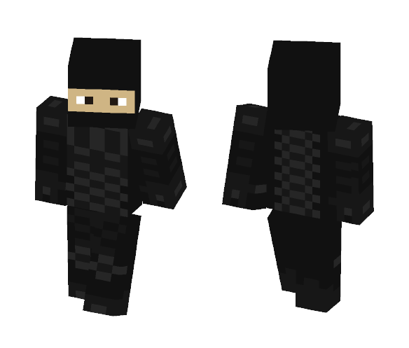 Ninja Battle Armor - Male Minecraft Skins - image 1