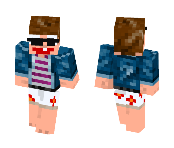 shameless boy - Boy Minecraft Skins - image 1