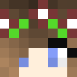 Flower Crown Girl - Flower Crown Minecraft Skins - image 3