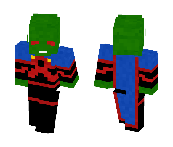 Martian manhunter | YJ - Male Minecraft Skins - image 1