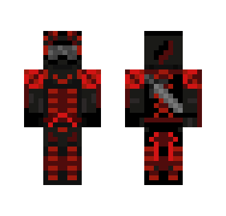 Red Skeleton Hunter With Goggles!