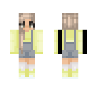 a yellow mess - Female Minecraft Skins - image 2