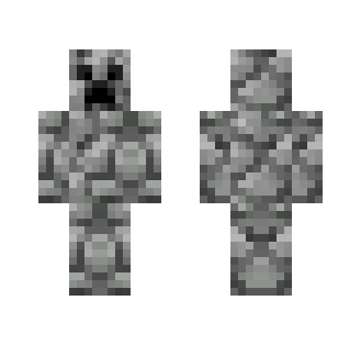 Realistic Cobblestone Creeper