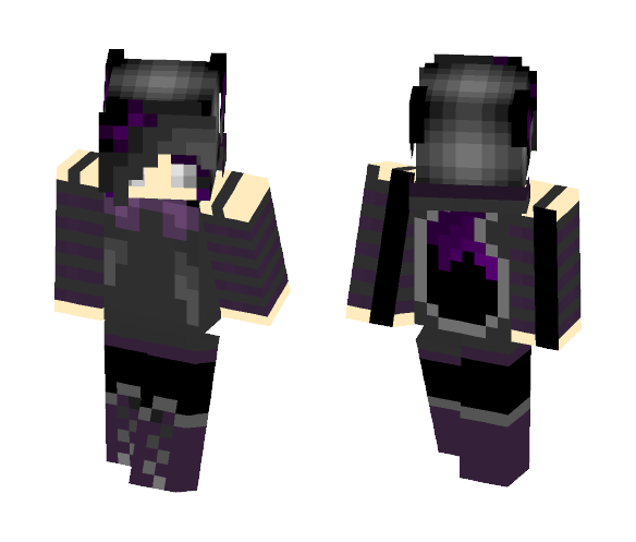 Shadow Mangle - Female Minecraft Skins - image 1