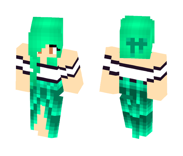 NinjaGirl2024 at a Party - Female Minecraft Skins - image 1