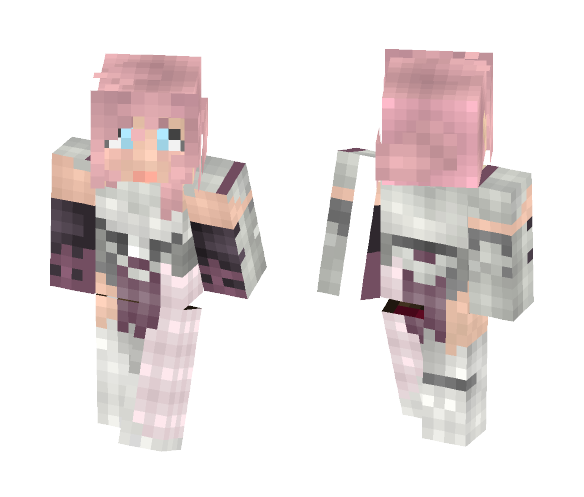 Final Fantasy XIII-2 Lightning - Female Minecraft Skins - image 1