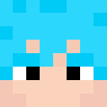 Goku DB Absalon SSGSS Blue - Male Minecraft Skins - image 3