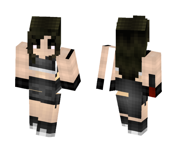 Final Fantasy VII Tifa AC - Female Minecraft Skins - image 1
